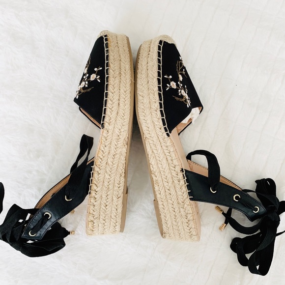 Nanette Lepore // Beatriz lace up espadrilles - Picture 7 of 8